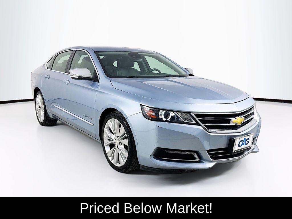 Silver Topaz Metallic 2014 Chevrolet Impala LTZ 2LZ FWD Sedan Front-Wheel Drive 6-Speed Automatic Overdrive