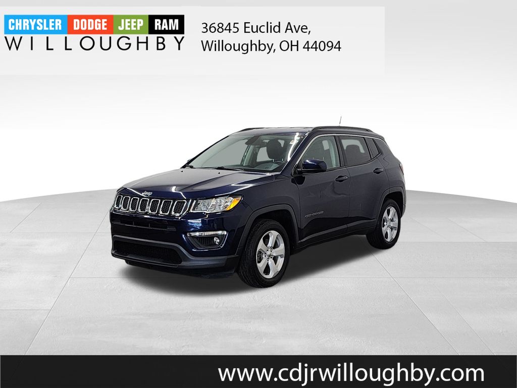 Jazz Blue Pearlcoat 2018 Jeep Compass SUV / Crossover Front-Wheel Drive 6-Speed Automatic