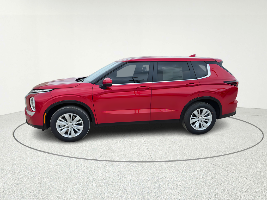 2026 Mitsubishi Outlander ES Red at North Houston Mitsubishi