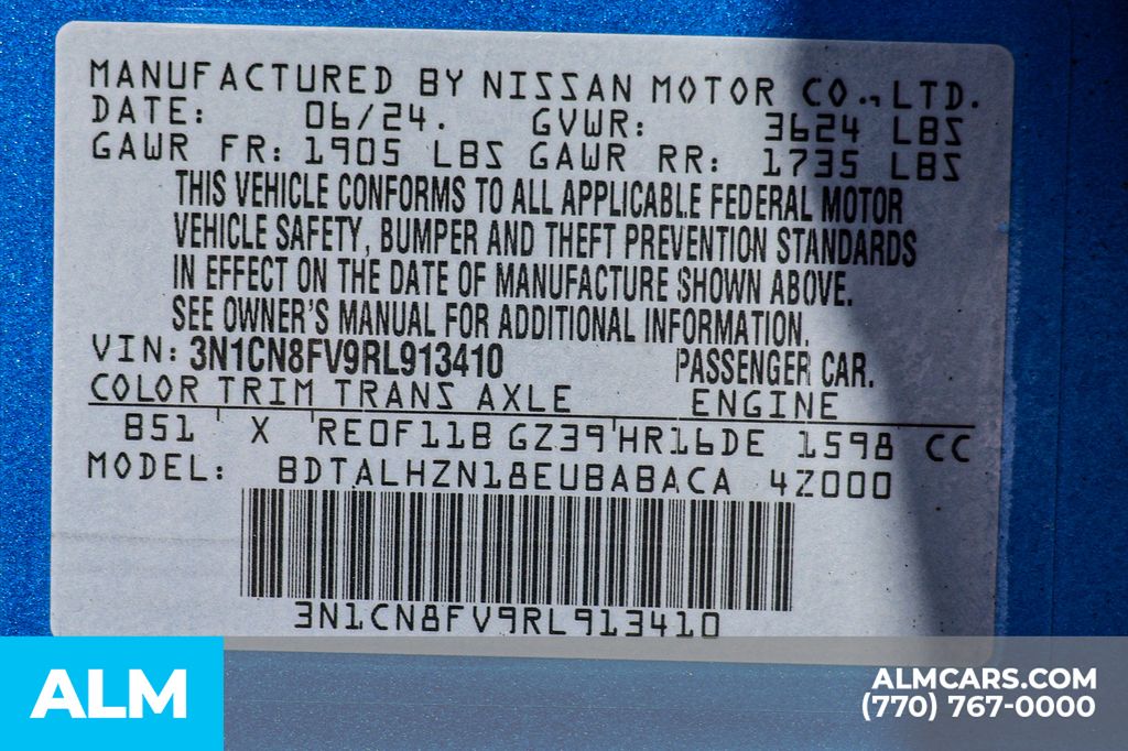 Used 2024 Blue Nissan 1.6 SR image 55