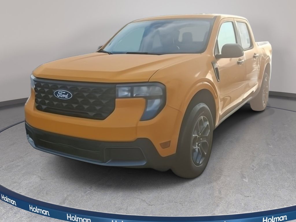 Orange Fury Metallic Tri-Coat 2026 Ford Maverick XLT SuperCrew AWD Pickup Truck All-Wheel Drive Continuously Variable Transmission