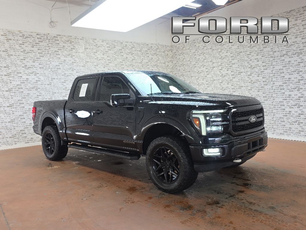 Agate Black Metallic 2024 Ford F-150 Pickup Truck Four-Wheel Drive Automatic
