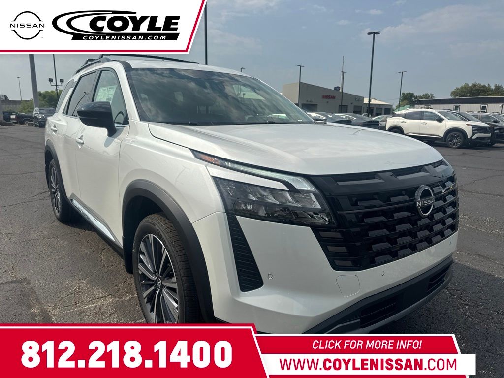 Everest White Pearl Tricoat 2026 Nissan Pathfinder SUV / Crossover All-Wheel Drive 9-Speed Automatic