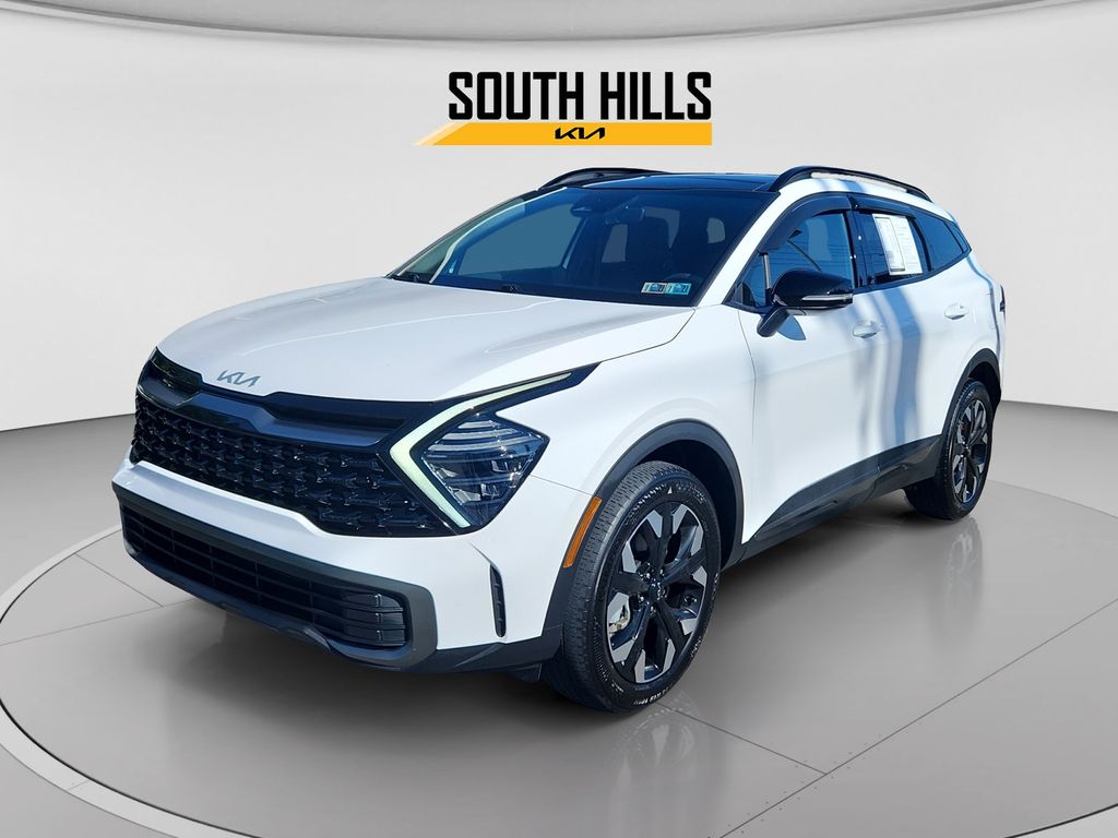 2024 Kia Sportage X-Line White at South Hills Kia