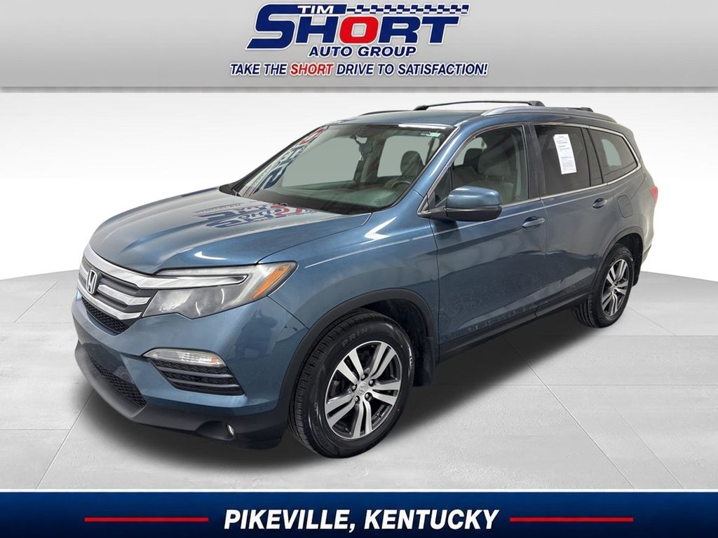 Gray (Steel Sapphire Metallic) 2017 Honda Pilot SUV / Crossover All-Wheel Drive 6-Speed Automatic