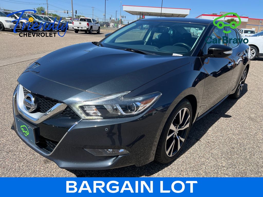 Storm Blue 2016 Nissan Maxima SV Sedan Front-Wheel Drive Continuously Variable Transmission