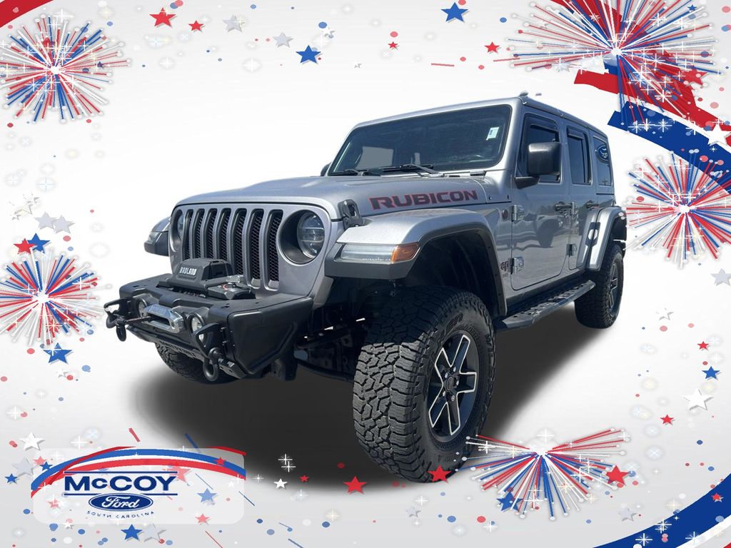Billet Silver Metallic Clearcoat 2018 Jeep Wrangler SUV / Crossover Four-Wheel Drive 8-Speed Automatic