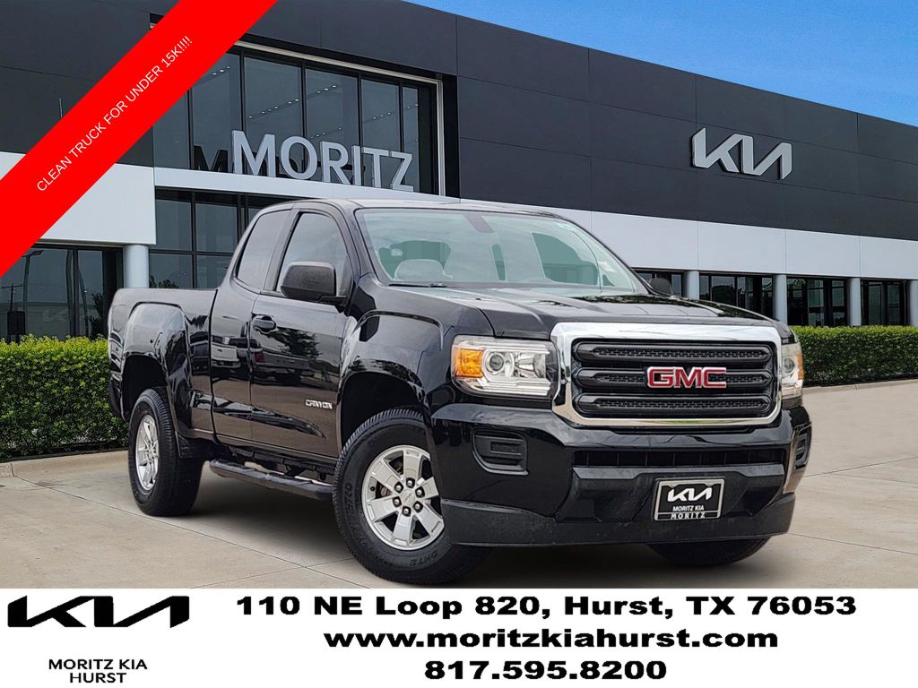 Onyx Black 2016 GMC Canyon Pickup Truck 4X2 6-Speed Automatic