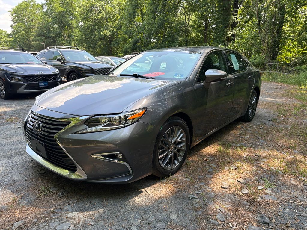 Gray Pearl 2018 Lexus ES 350 FWD Sedan Front-Wheel Drive 6-Speed Automatic