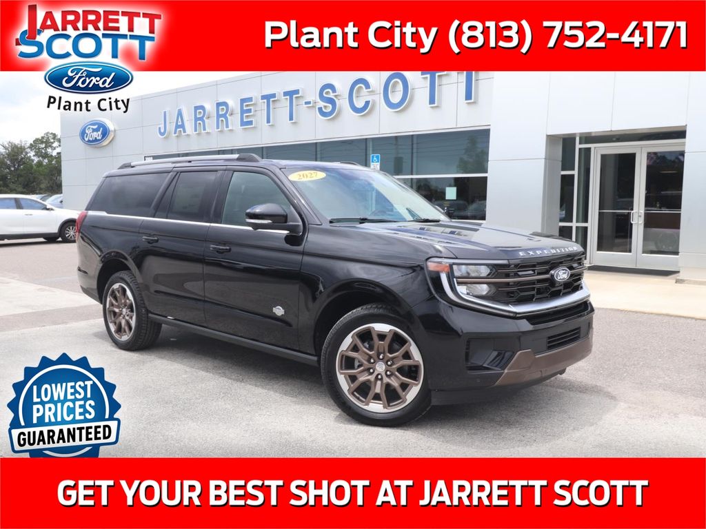 Agate Black Metallic 2027 Ford Expedition SUV / Crossover Four-Wheel Drive Automatic