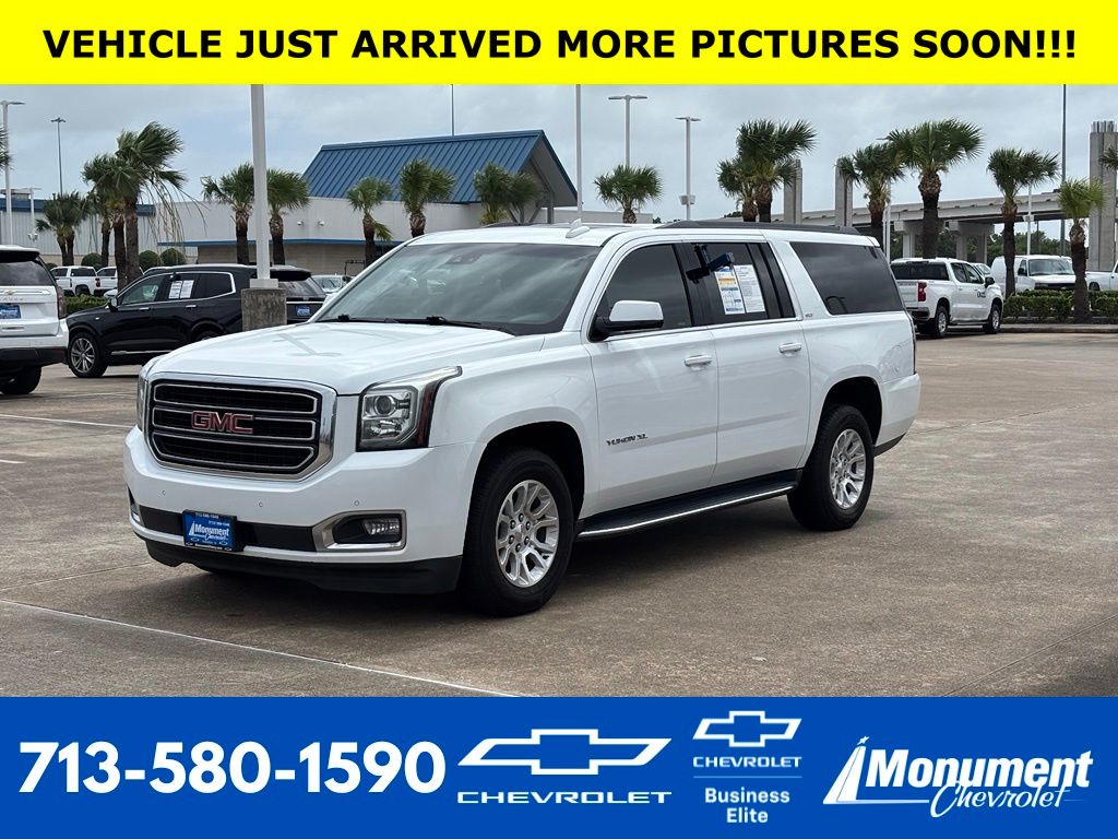 2019 GMC Yukon XL SLT White at Shottenkirk Kia Fort Bend
