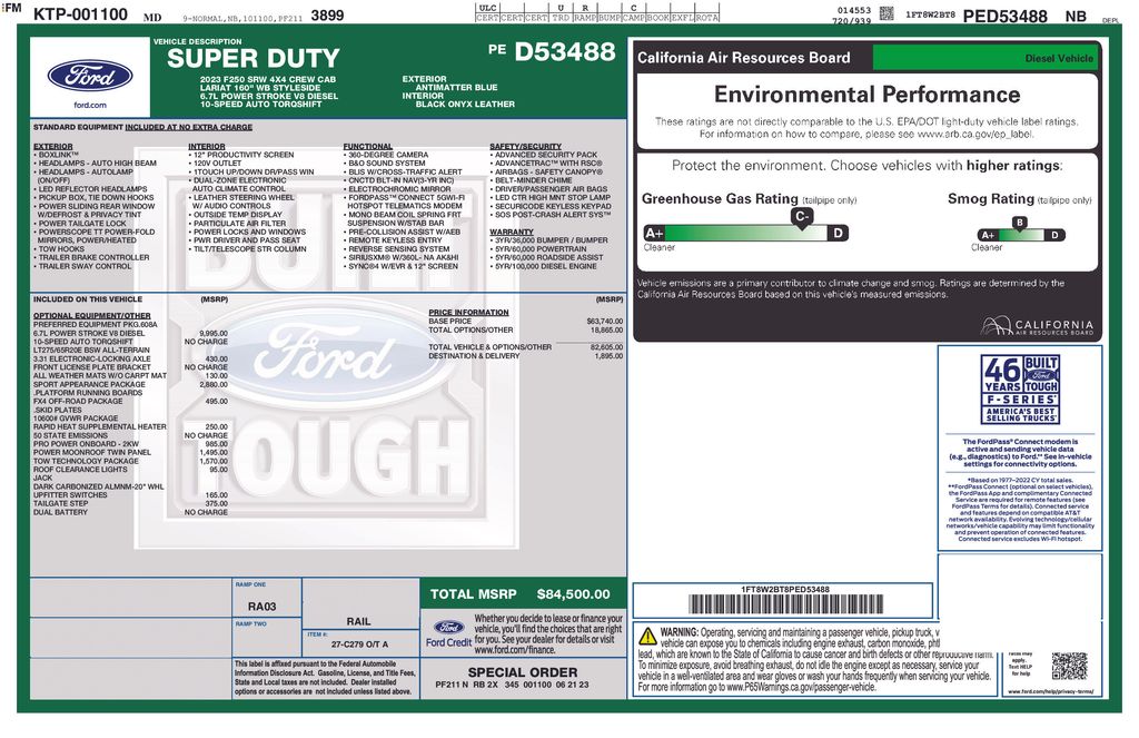 2023 Ford F-250 Super Duty LARIAT