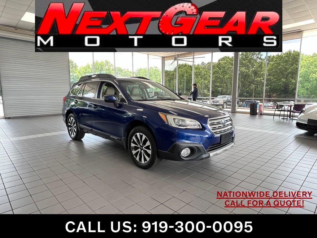 Lapis Blue Pearl 2016 Subaru Outback Wagon All-Wheel Drive Continuously Variable Transmission