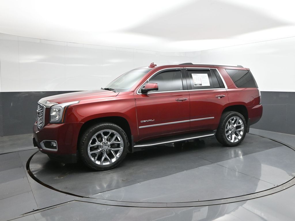 Crimson Red Tintcoat 2018 GMC Yukon Denali 4WD SUV / Crossover Four-Wheel Drive