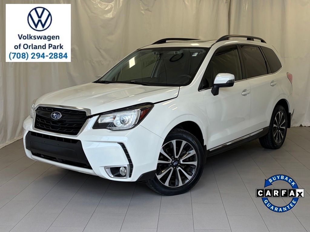 Crystal White Pearl 2018 Subaru Forester SUV / Crossover All-Wheel Drive Continuously Variable Transmission