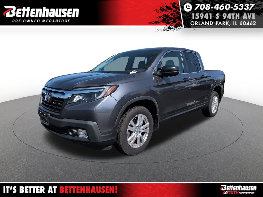 2017 Honda Ridgeline Pickup Truck All-Wheel Drive 6-Speed Automatic