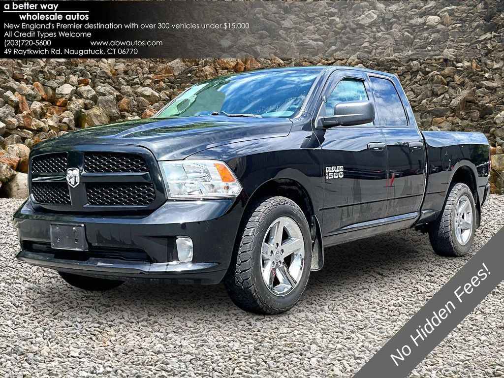 Brilliant Black Crystal Pearlcoat 2018 RAM 1500 Pickup Truck Four-Wheel Drive 8-Speed Automatic