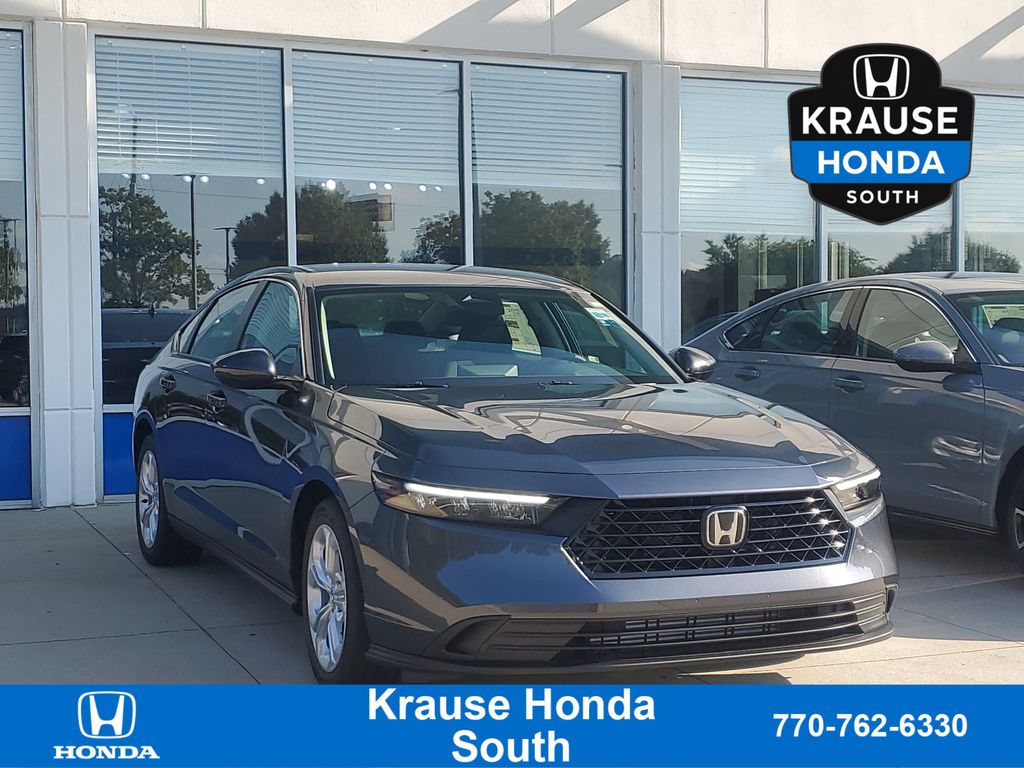 Meteorite Gray Metallic 2026 Honda Accord Sedan Front-Wheel Drive Continuously Variable Transmission