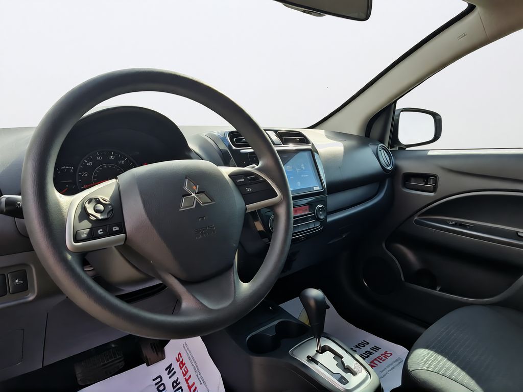 2023 Mitsubishi Mirage G4 ES White at DeMontrond Ford