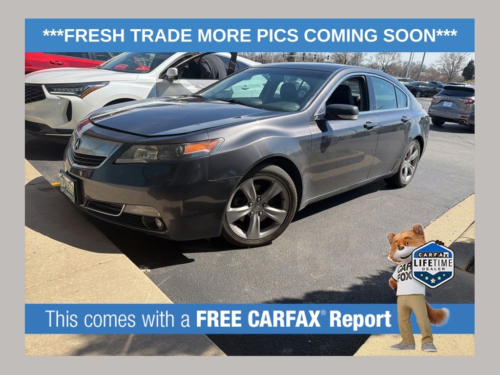 Gray (Graphite Luster Metallic) 2013 Acura TL FWD with Advance Package Sedan Front-Wheel Drive 6-Speed Automatic