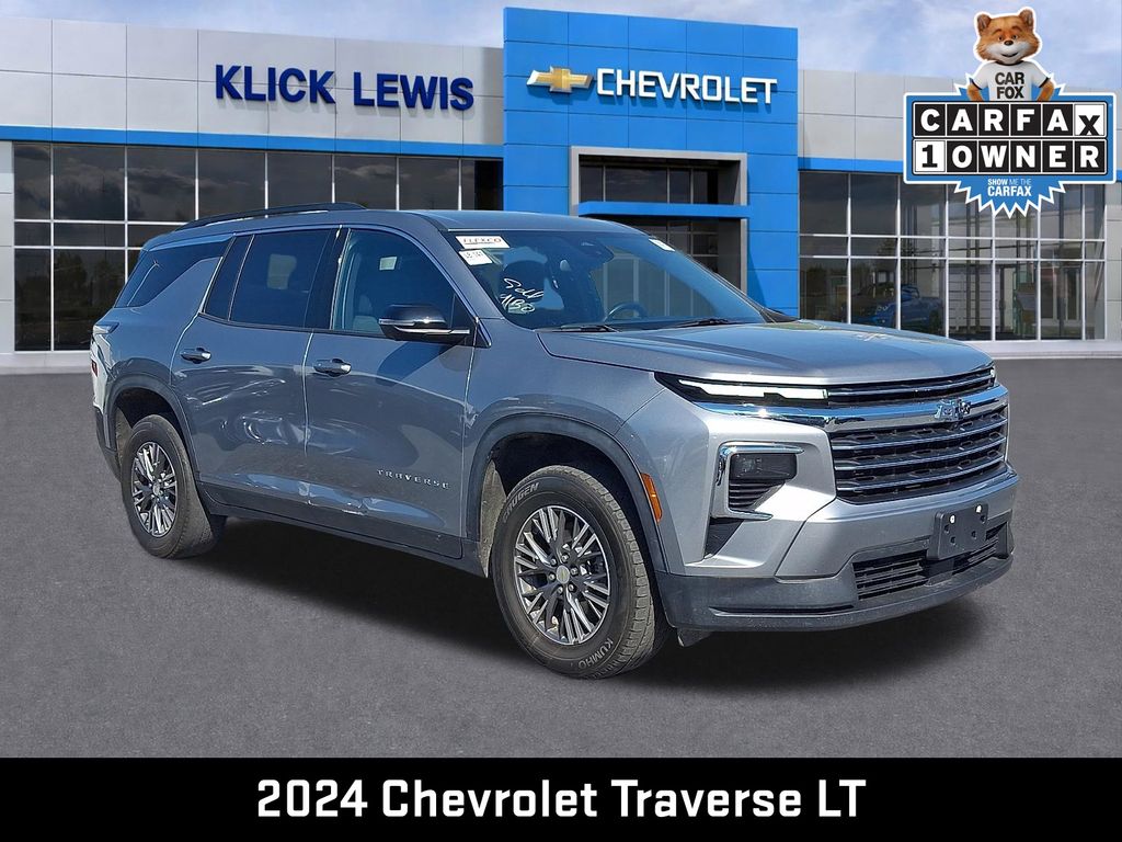 2024 Chevrolet Traverse LT Gray at Klick Lewis Buick Chevrolet