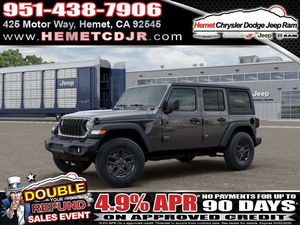 2026 Jeep Wrangler Sport S 4-Door 4WD