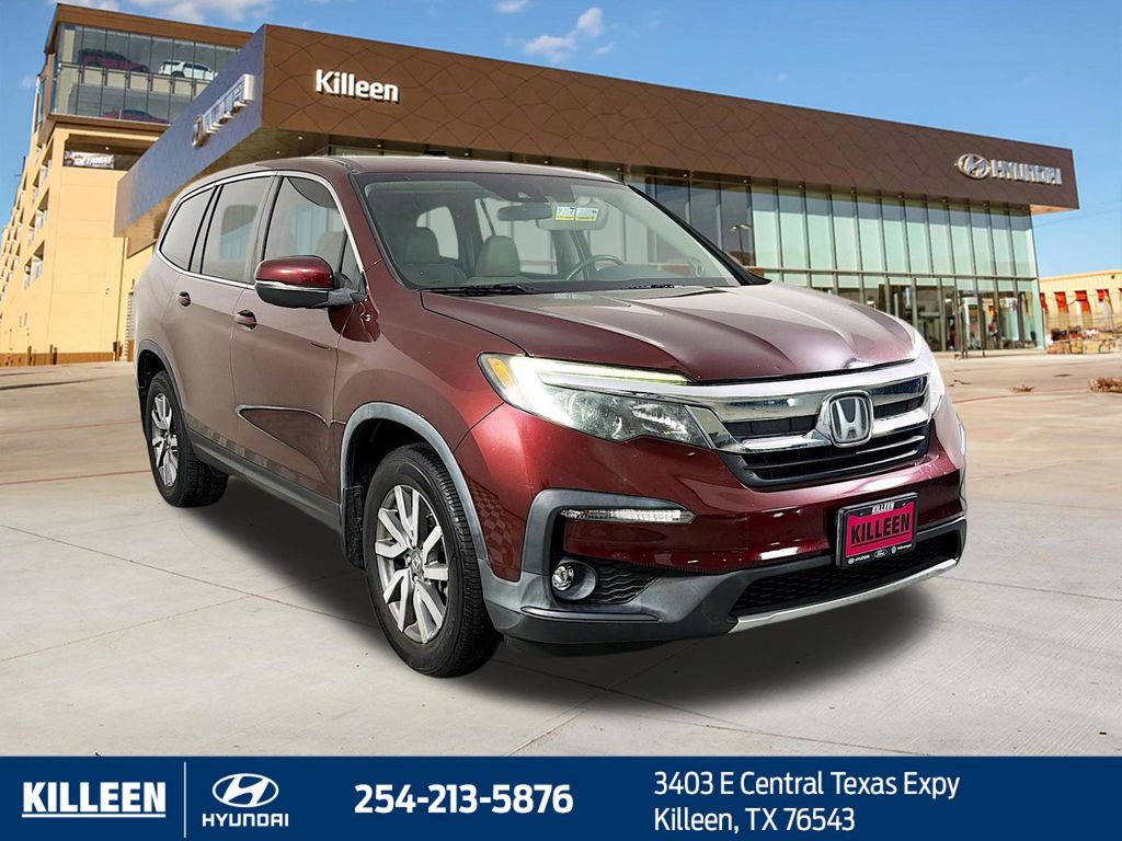 Red (Maroon) 2020 Honda Pilot EX FWD SUV / Crossover Front-Wheel Drive 6-Speed Automatic