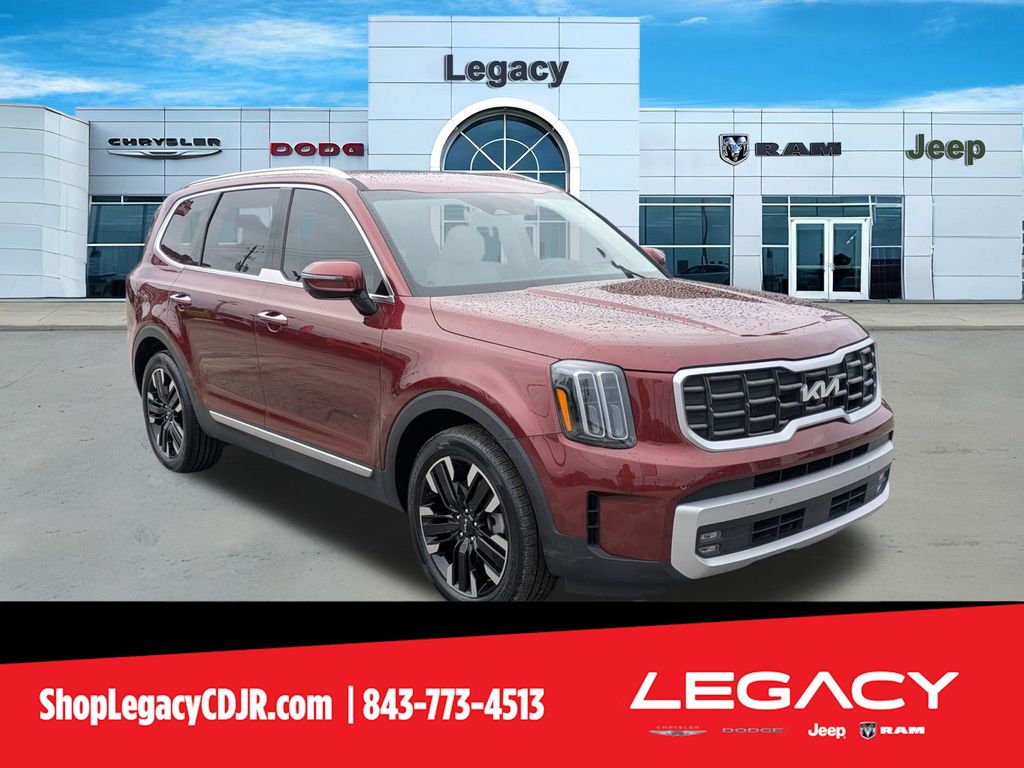 Dawning Red 2024 Kia Telluride SX FWD SUV / Crossover Front-Wheel Drive 8-Speed Automatic