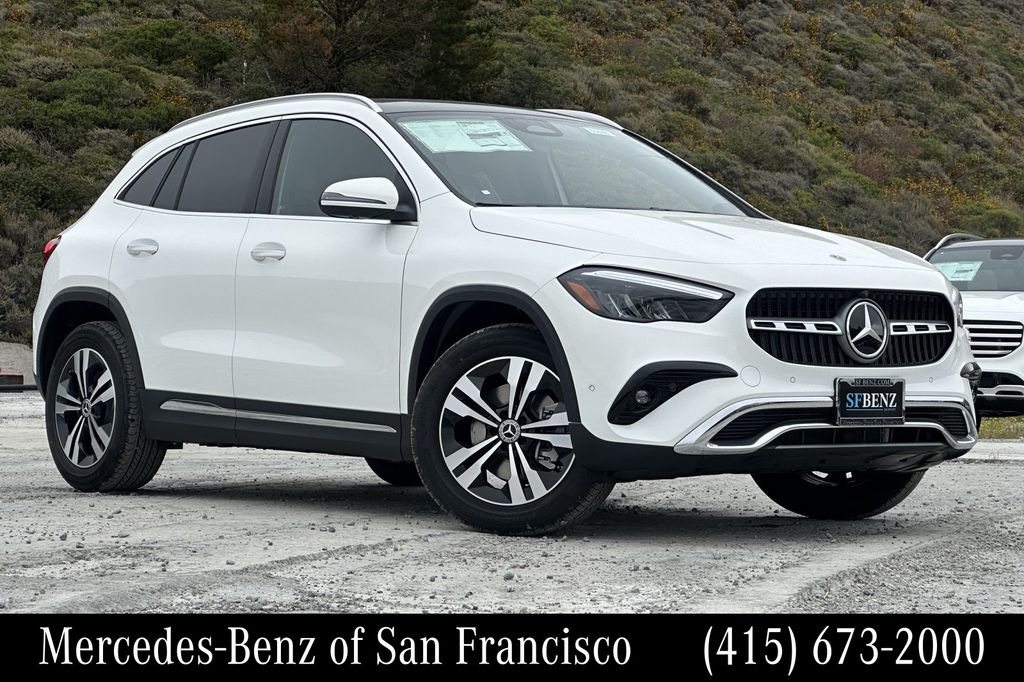 Polar White 2026 Mercedes-Benz GLA SUV / Crossover All-Wheel Drive 8-Speed Dual Clutch