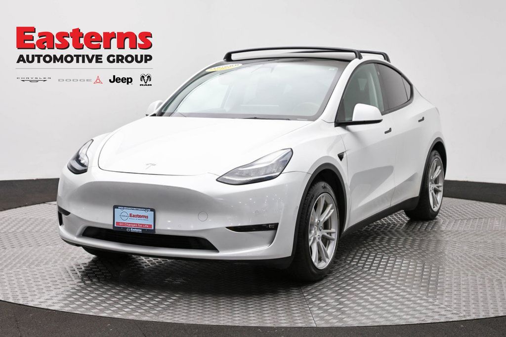 White 2021 Tesla Model Y SUV / Crossover All-Wheel Drive 1-Speed Automatic
