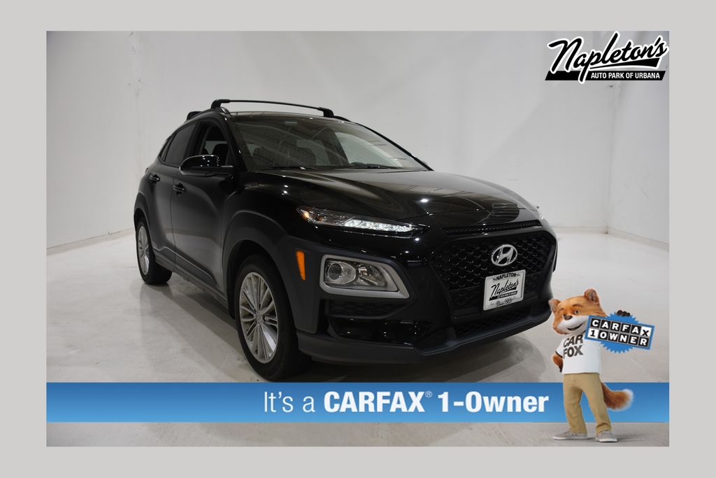 Ultra Black Pearl 2021 Hyundai Kona SEL AWD SUV / Crossover All-Wheel Drive 6-Speed Automatic