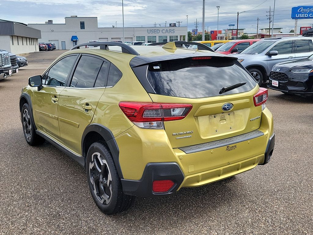 2022 Subaru Crosstrek Limited Yellow at Brown Honda