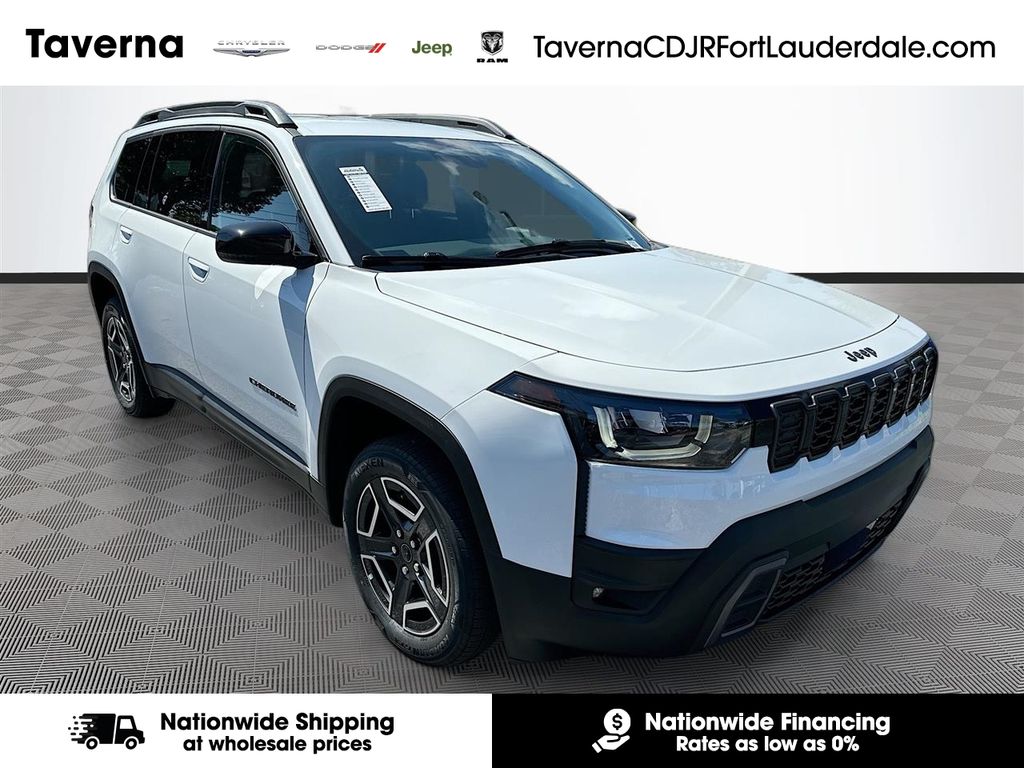bright white clearcoat 2026 Jeep Cherokee SUV / Crossover Four-Wheel Drive Continuously Variable Transmission
