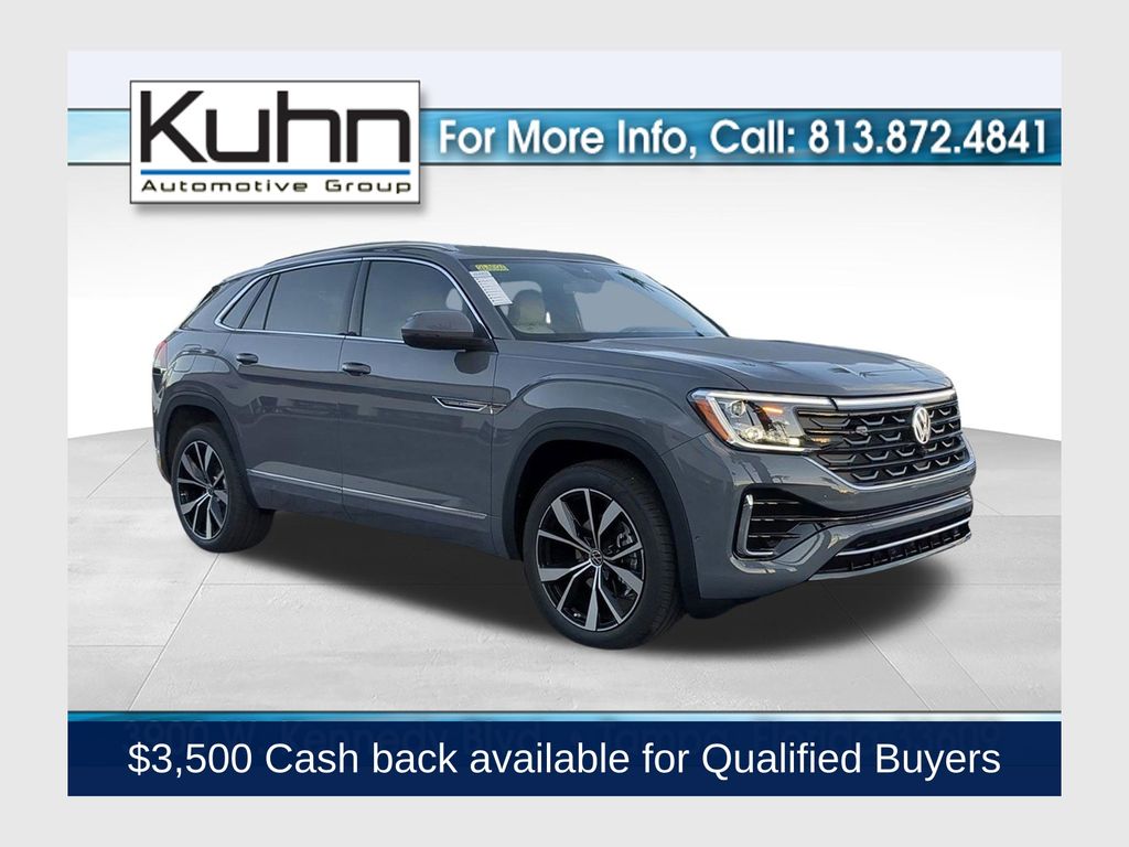 Pure Gray 2026 Volkswagen Atlas Cross Sport SUV / Crossover All-Wheel Drive 8-Speed Automatic