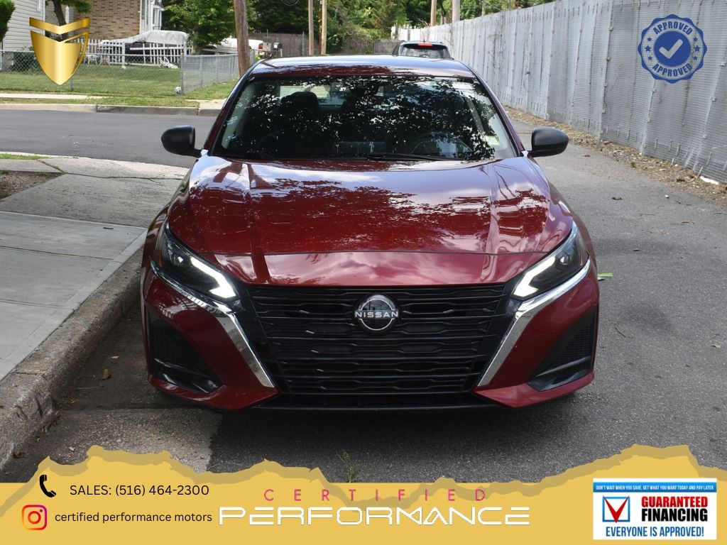 Red (Scarlet Ember) 2025 Nissan Altima 2.5 SV FWD Sedan Front-Wheel Drive Continuously Variable Transmission