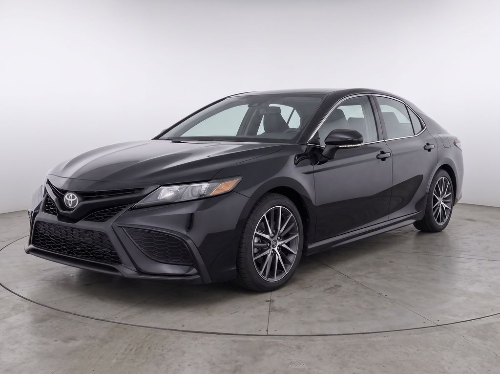 Midnight Black Metallic 2024 Toyota Camry Sedan All-Wheel Drive 8-Speed Automatic