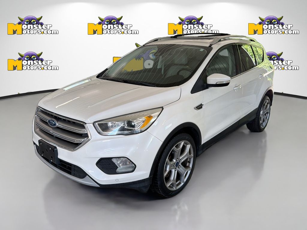 White 2017 Ford Escape SUV / Crossover All-Wheel Drive 6-Speed Automatic