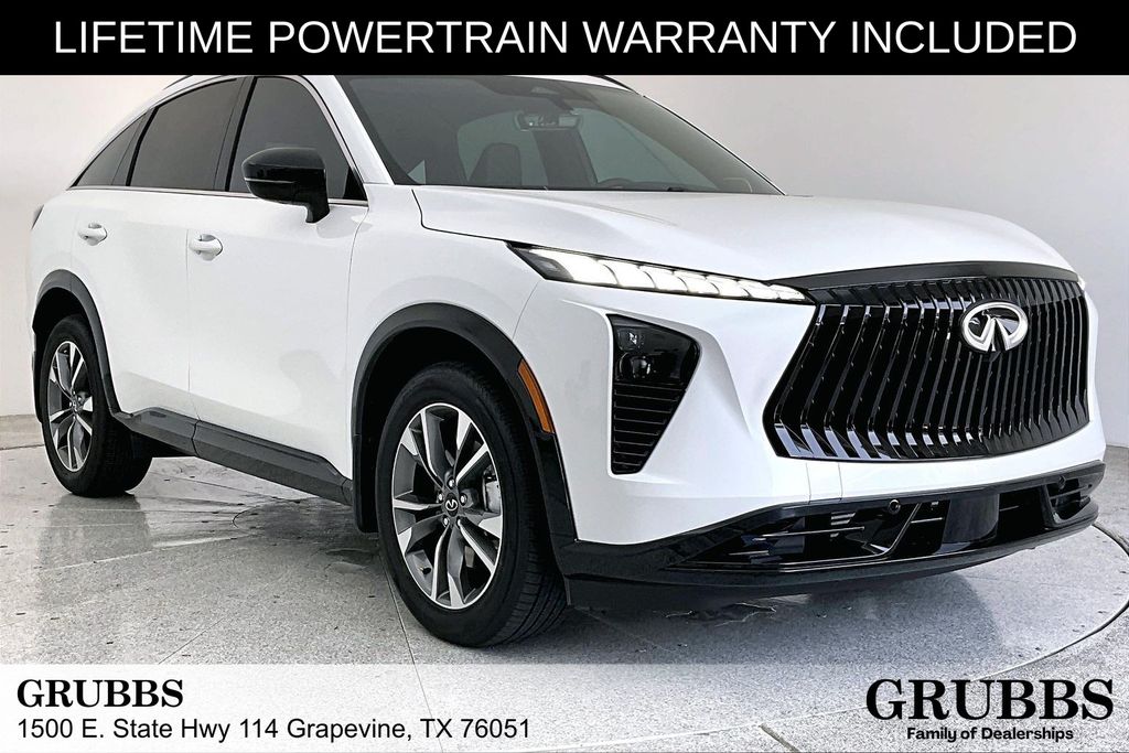 Radiant White 2027 INFINITI QX65 SUV / Crossover All-Wheel Drive 9-Speed Automatic