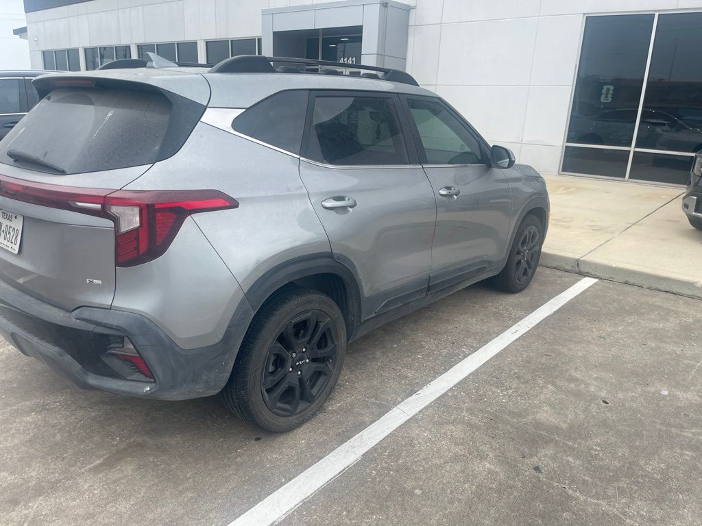 2024 Kia Seltos X-Line Gray at Joe Myers Mazda Kia