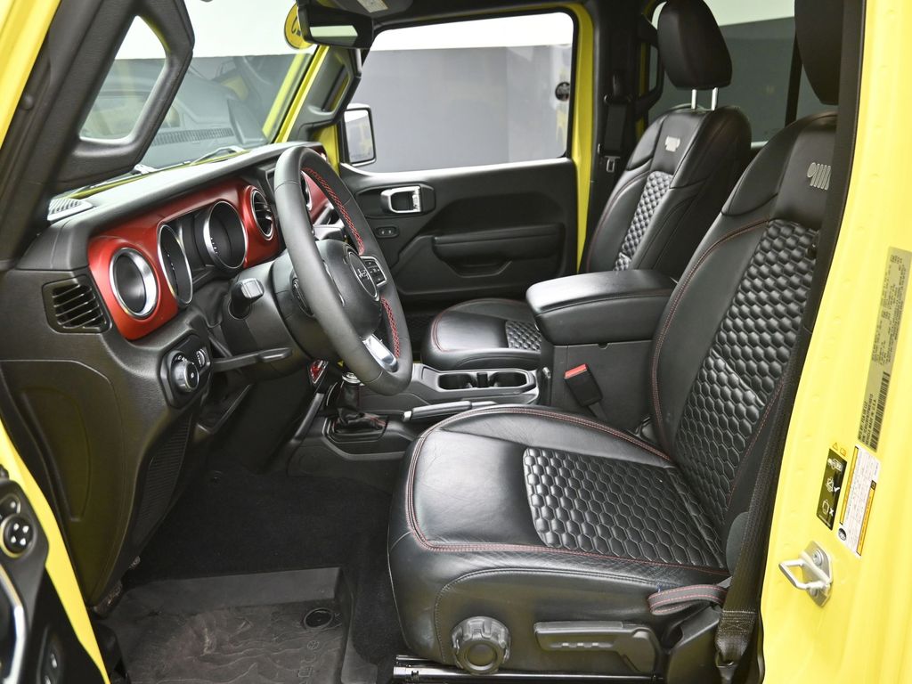 Certified Used 2023 Yellow Jeep Rubicon image 13