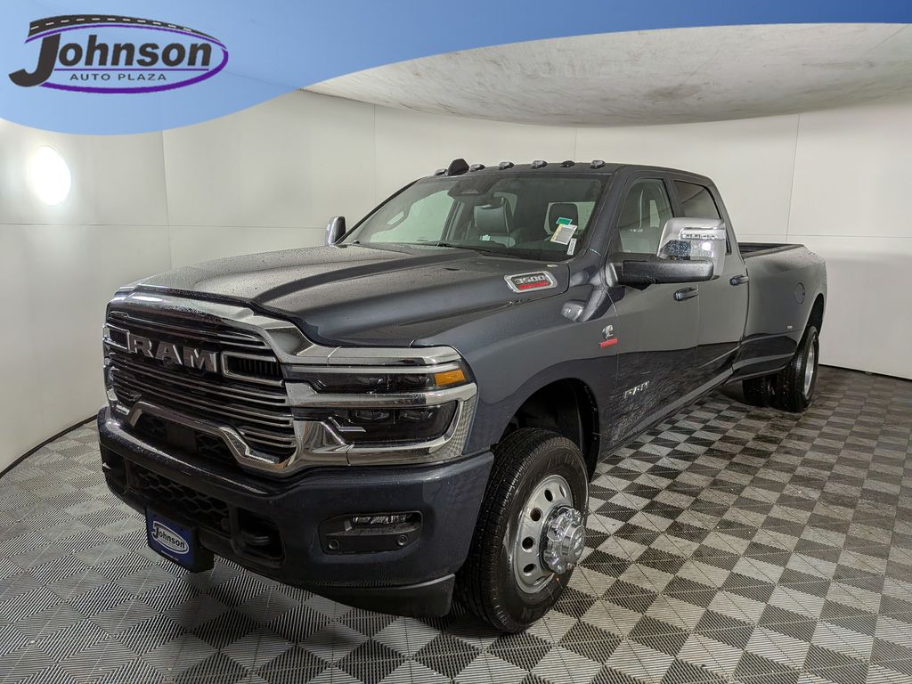Forged Blue Metallic 2026 RAM 3500 Pickup Truck Four-Wheel Drive 8-Speed Automatic