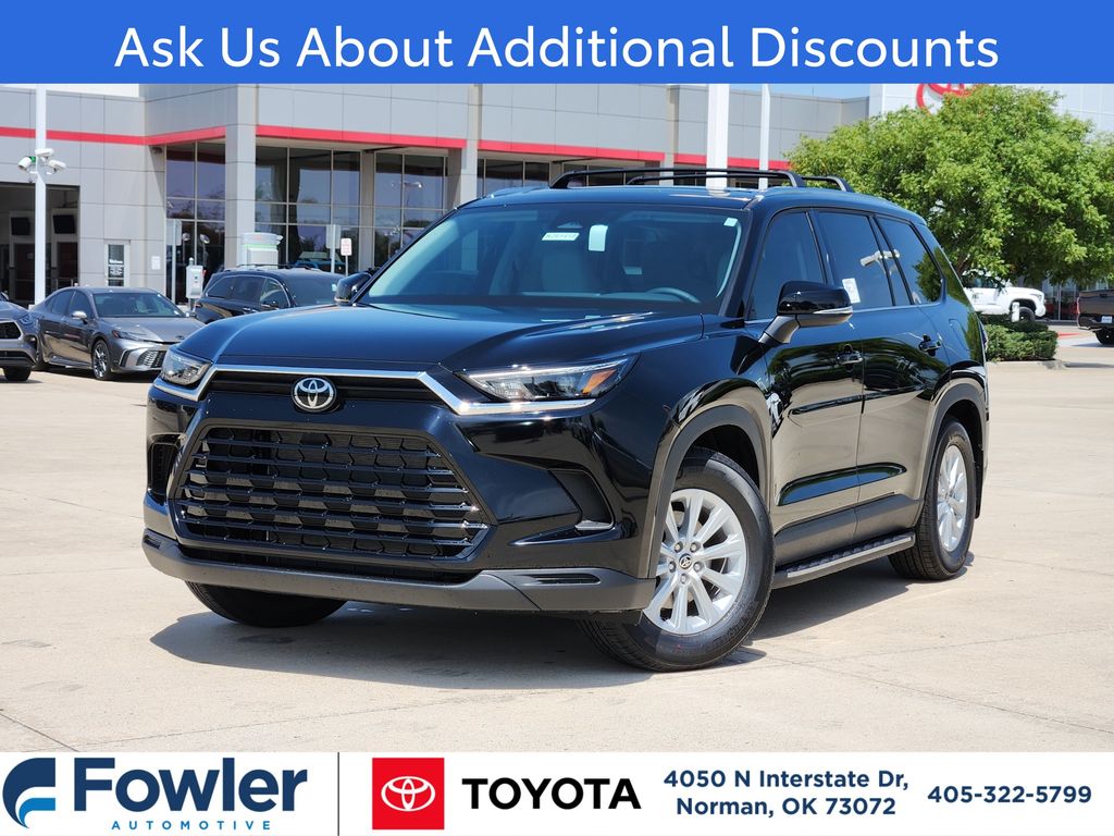 Midnight Black Metallic 2026 Toyota Grand Highlander SUV / Crossover Front-Wheel Drive 8-Speed Automatic