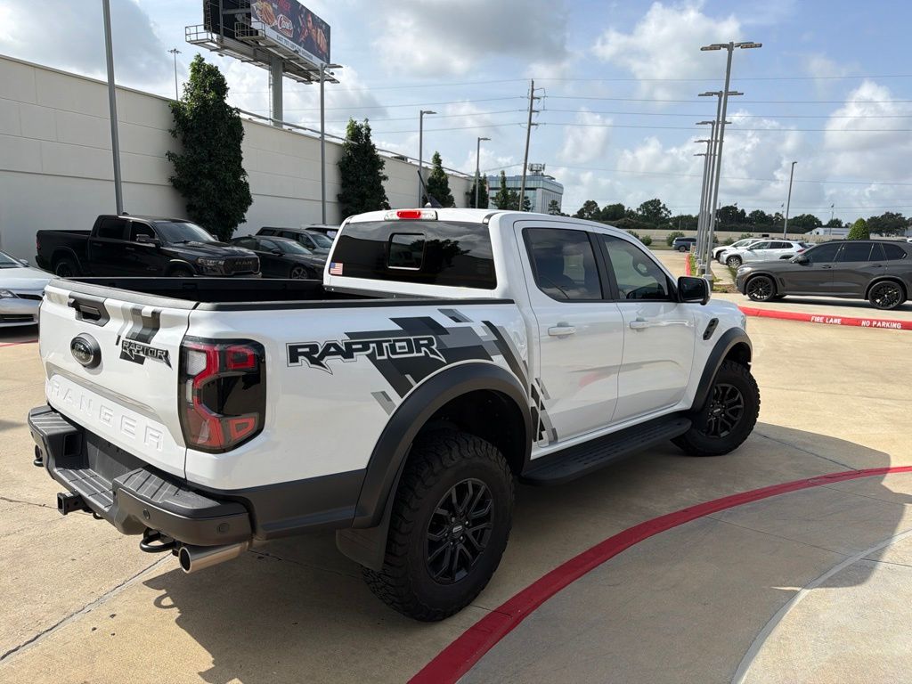 2024 Ford Ranger Raptor White at Big Star Chrysler Jeep Dodge Ram 