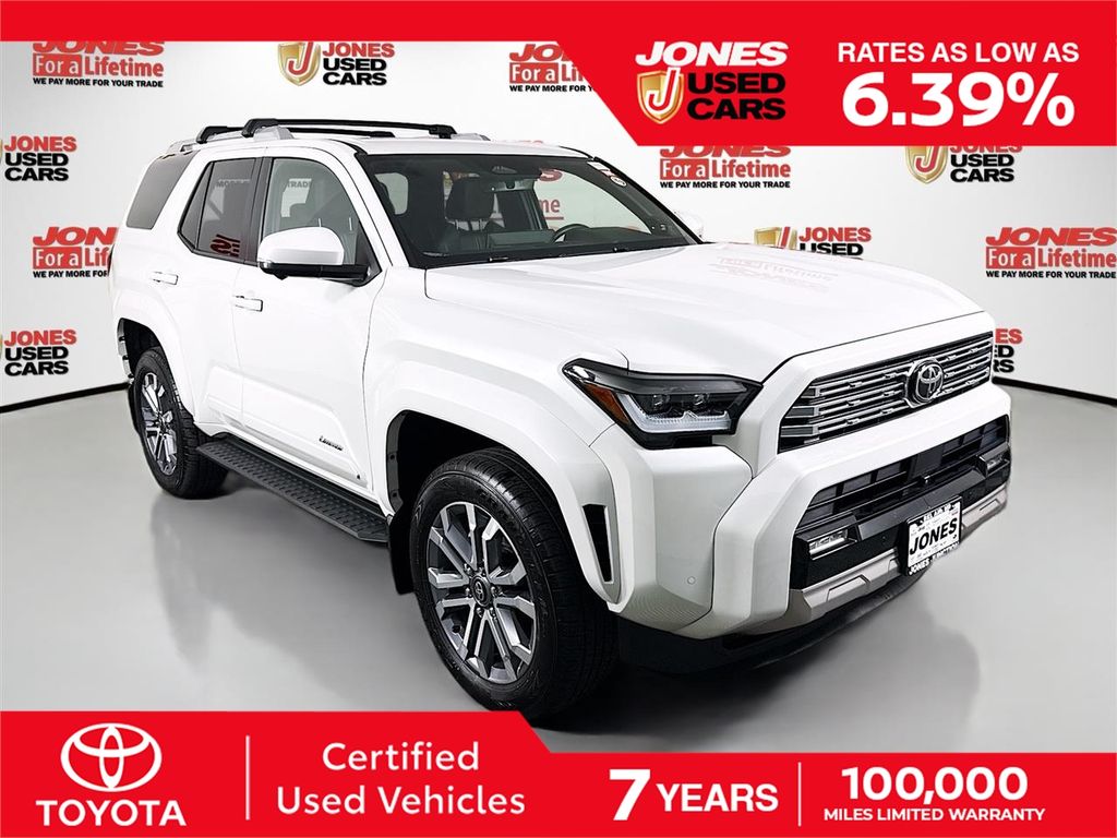Ice Cap 2025 Toyota 4Runner Limited 4WD SUV / Crossover All-Wheel Drive 8-Speed Automatic