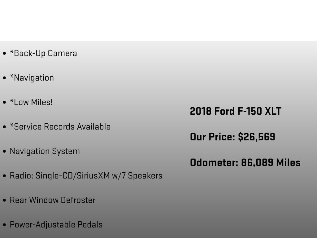 2018 Ford F-150 XLT Gray at Luther Ford