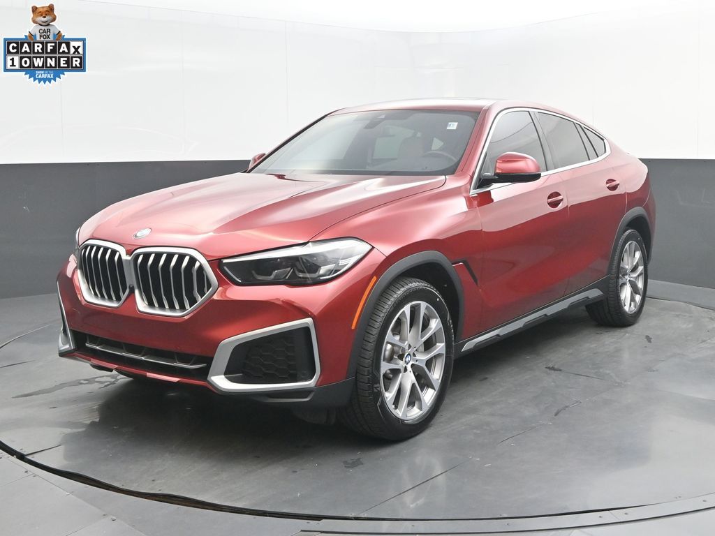 Flamenco Red Metallic 2023 BMW X6 SUV / Crossover All-Wheel Drive 8-Speed Automatic