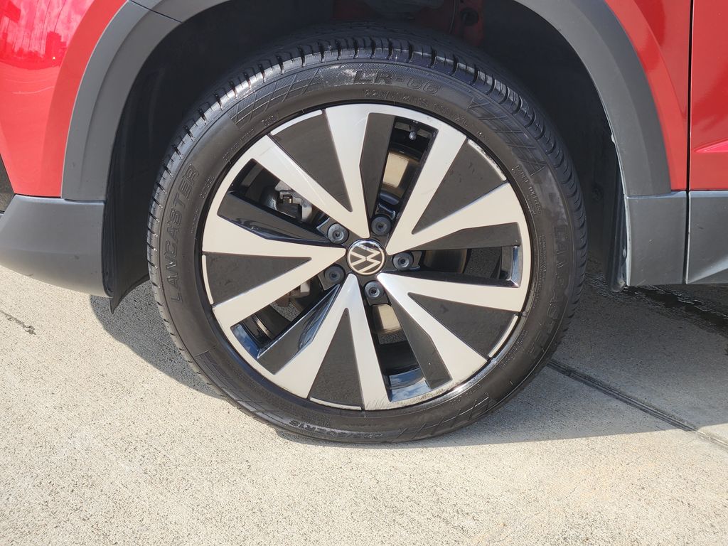 2022 Volkswagen Taos 1.5T SE Red at DeMontrond Mazda
