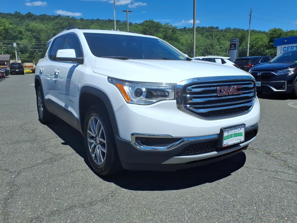 Summit White 2019 GMC Acadia SUV / Crossover Four-Wheel Drive 6-Speed Automatic