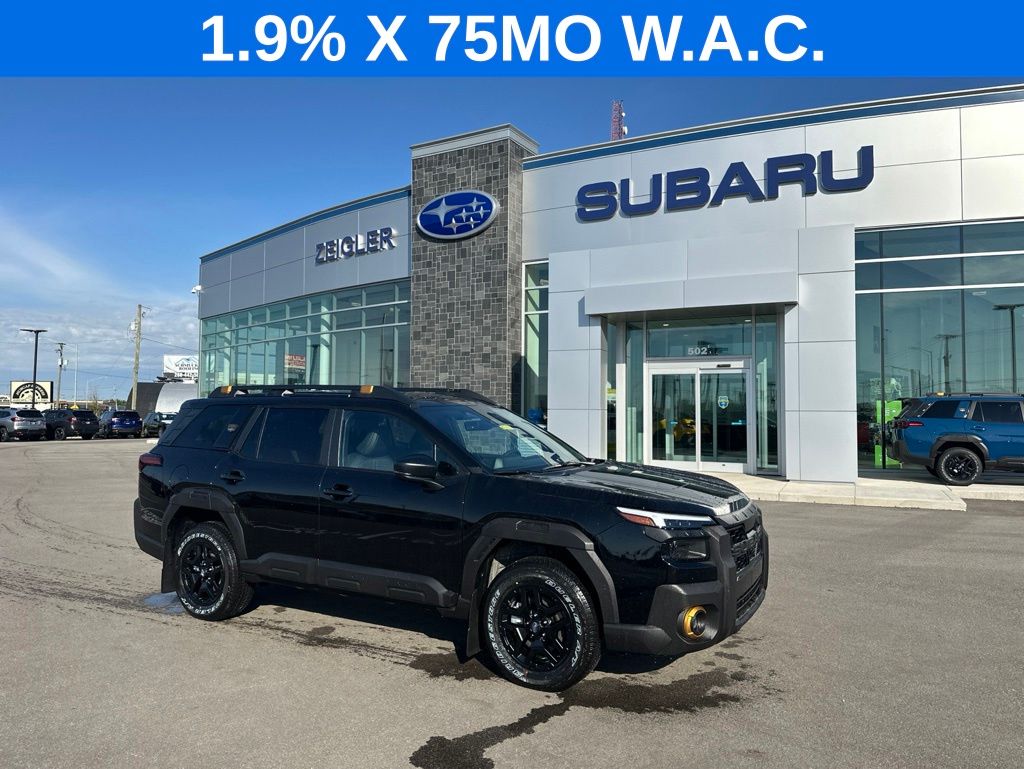 Crystal Black Silica 2026 Subaru Outback SUV / Crossover All-Wheel Drive Continuously Variable Transmission