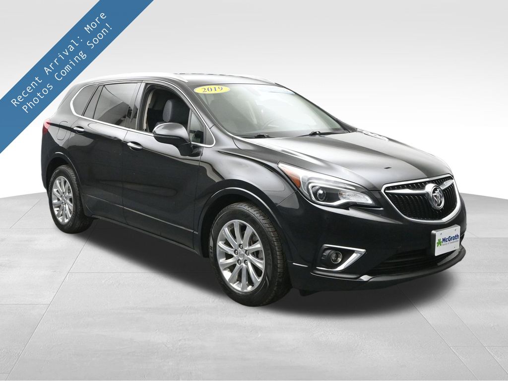 Black (Ebony Twilight Metallic) 2019 Buick Envision Essence FWD SUV / Crossover Front-Wheel Drive 6-Speed Automatic